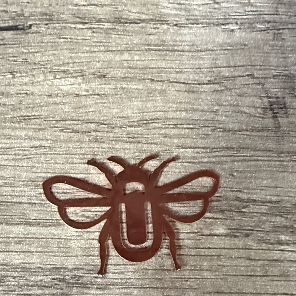 Rose Gold Bee Bookmark